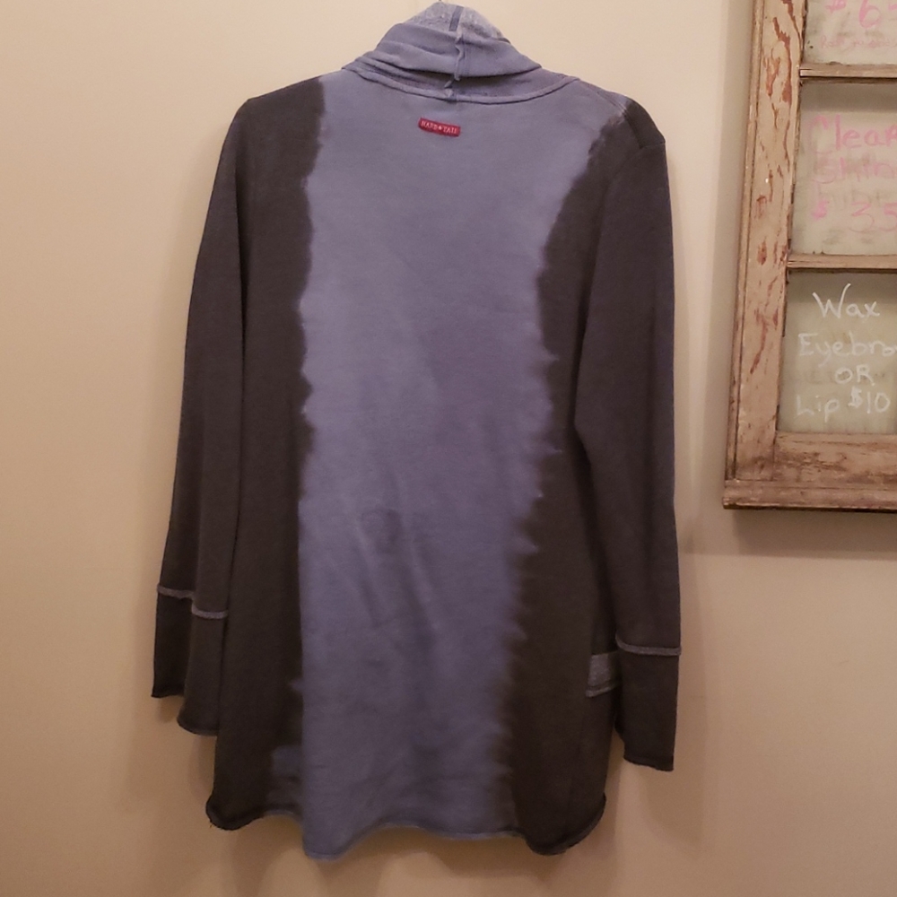 Hard tail soft tie dye cardigan hardtail
